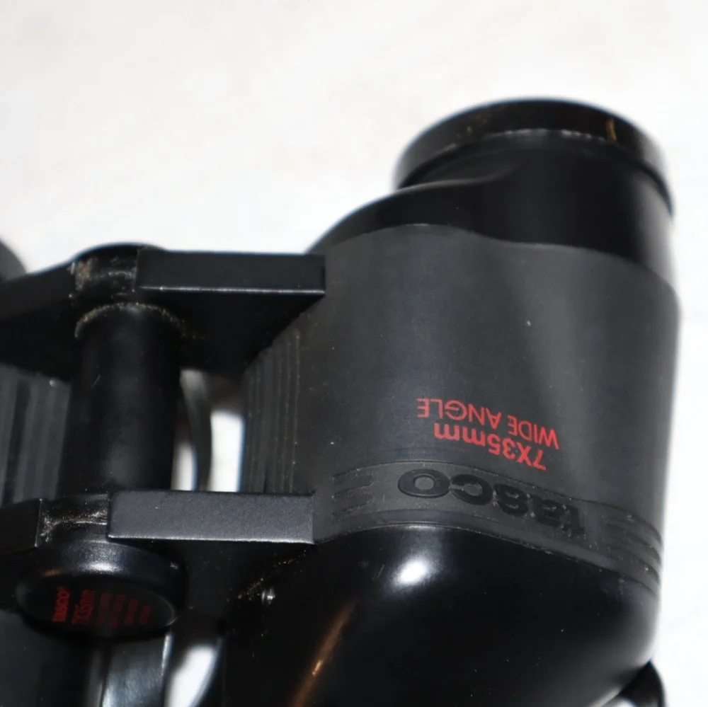 Vintage Black Binoculars - Classic 7x50 Optical Viewer